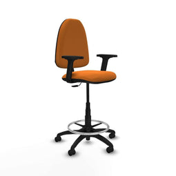 Piqueras y Crespo B2D01RP - Bureaustoel - Hoogteverstelbaar met armleuning - Oranje