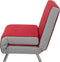 FARRIS - Slaapbank 1-zit - Rood - Polyester