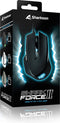 Sharkoon SHARK Force II - Gaming-muis - 4200 dpi - Wit