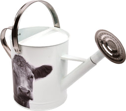 Esschert Design Gieter Koe 5 Liter 44,5 X 25 Cm Zink Wit