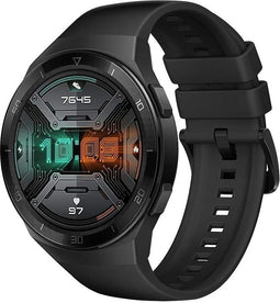 Huawei Watch GT 2e 46 mm zwart met siliconenarmband zwart