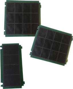 ETNA HF2002 - Koolstoffilterset - Regenereerbaar - Zwart (3 stuks)