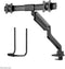 Neomounts DS75-450BL2 - Bureausteun - Full motion voor 2 schermen tot 32