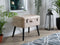 MALLARD - Hocker - Beige - Kunstleer