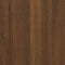 vidaXL - Wandkast - 34,5x34x90 - cm - bruin - eikenkleur