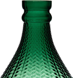 Vaas 11,7 x 11,7 x 30 cm Groen Glas