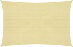 vidaXL - Zonnezeil - 160 - g/m² - 2x3 - m - HDPE - beige