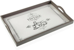 Dienblad Adele Vintage Hout MDF (30 x 5 x 45 cm)