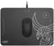 L33T-GAMING Vikings - KVENNAVAGN - Harde Gaming Muismat - RGB verlichting - Maat M (35.5 x 25.5 cm) - Hard surface waterproof muismat - draadloos (Qi 10W) opladen ingebouwd - Zwart