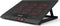 Inca INC-601GMS - Laptopkoeler - 6 ventilatoren - Zwart