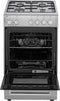 Etna FGV350RVS - Fornuis 50 cm - 4 kookzones 4 ovenstanden - Roestvrijstaal
