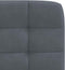 vidaXL - Eetkamerstoelen - 2 - st - fluweel - donkergrijs