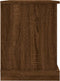 vidaXL - Tv-meubel - 73x35,5x47,5 - cm - bewerkt - hout - bruin - eikenkleur