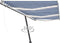 vidaXL - Luifel - automatisch - met - LED - en - windsensor - 600x350 - cm - blauw - wit