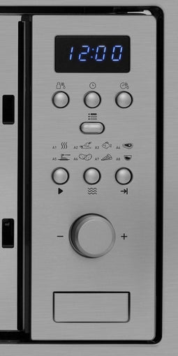 Beko MOB17131X - Inbouw magnetron - 700W 17L - Volledig geïntegreerd