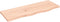 vidaXL - Wastafelblad - 80x30x2 - cm - onbehandeld - massief - hout