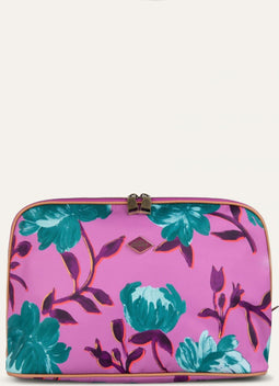 Oilily Oilily Toilettas - Toilettas - Dames - Ritssluiting - Met Spiegeltje - Roze - One size