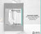 Loti Living Douchegordijn - Waterdicht - Anti Schimmel - Grijs - 120x200 cm
