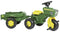 Rolly Toys Rolly MiniTrac - Driewieler - Traptractor met Aanhanger - Groen