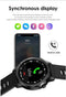 Parya - Smartwatch - IP68 waterdicht - Zwart