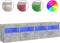 vidaXL - Tv-wandmeubels - met - LED - 2 - st - 80x30x40 - cm - betongrijs