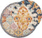 vidaXL - Vloerkleed - ARBIZU - binnen - en - buiten - vintage - stijl - Ø - 200 - cm