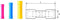 Weidmüller 9200490000 Stootverbinder 0.5 mm² 1.5 mm² Volledig geïsoleerd Rood 100 stuk(s)