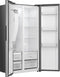 ETNA AKV5178IRVS - Amerikaanse koelkast - No-Frost - 528 liter - IJs- en waterdispenser - RVS - Energielabel E