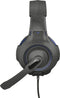 Trust GXT 307 RAVU - Over-ear gamingheadset - Opvouwbare microfoon en verstelbare hoofdband - Grijs/Blauw