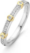 TI SENTO Ring 12149ZY - Zilveren dames ring - Zirkonia - Maat 50