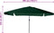 vidaXL - Tuinparasol - Ø395x245 - cm - Groen