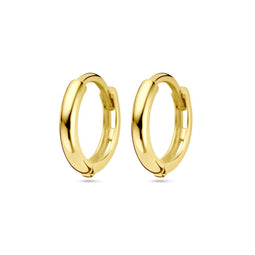 Marie Celeste - Klapoorringen - 14k Geelgoud 11x2mm