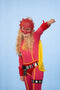 Mega Mindy - Verkleedpak 6-8 jaar met cape - Roze (maat 128)