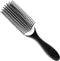 Denman Borstel Classic Styling D3N - Zwart-Grijs