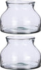 Mica Decorations Vienne Schaal - H15 x Ø27 cm - Gerecycled Glas - Transparant