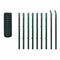 vidaXL - Euro - hek - 10x0,8 - m - staal - groen