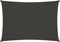 vidaXL - Zonnezeil - 160 - g/m² - 5x6 - m - HDPE - antracietkleurig