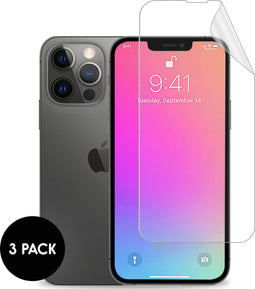 imoshion Screen protector - Geschikt voor iPhone 14 / 16e / 13 / 13 Pro - Screenprotector Folie 3 pack