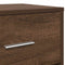 vidaXL - Nachtkastjes - 2 - st - met - lade - 40x34x50 - cm - bruin - eikenkleur