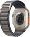 Apple Watch Ultra 2 - GPS Cellular - 49mm - Titanium Case met Blue Alpine Loop - Medium