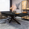Eettafel Milan - Houten tafel - Zwarte eettafel 240 cm