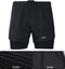 ARSUXEO Active Training hardloopshort voor heren 2 in 1 B179 - maat S