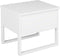 Beliani GIULIA - Bijzettafel - Wit - Dennenhout