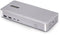 Startech.com 155UE-USB4-DOCK - USB4 Docking Station - Dual HDMI 4K 60Hz 100W PD - Zilverkleurig