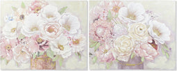 Schilderij DKD Home Decor Vaas 100 x 3 x 80 cm Shabby Chic (2 Stuks)