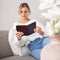 imoshion E-reader Hoesje - Geschikt voor Kobo Clara HD - Vegan Leather Bookcase - Donkerbruin