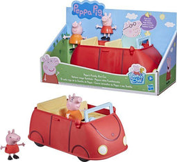 Peppa Pig - Peppa's Rode Auto - Speelfiguur met geluid - Rood