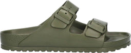 Birkenstock - 43 - Arizona EVA Khaki Reg - Maat 43 - Heren Slippers - Khaki