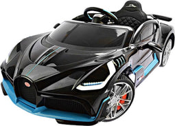 Bugatti Divo Kinderauto Zwart | 12V