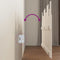 vidaXL - Hoofdbord - wandmontage - 146,5x3x80 - cm - massief - grenenhout - wit